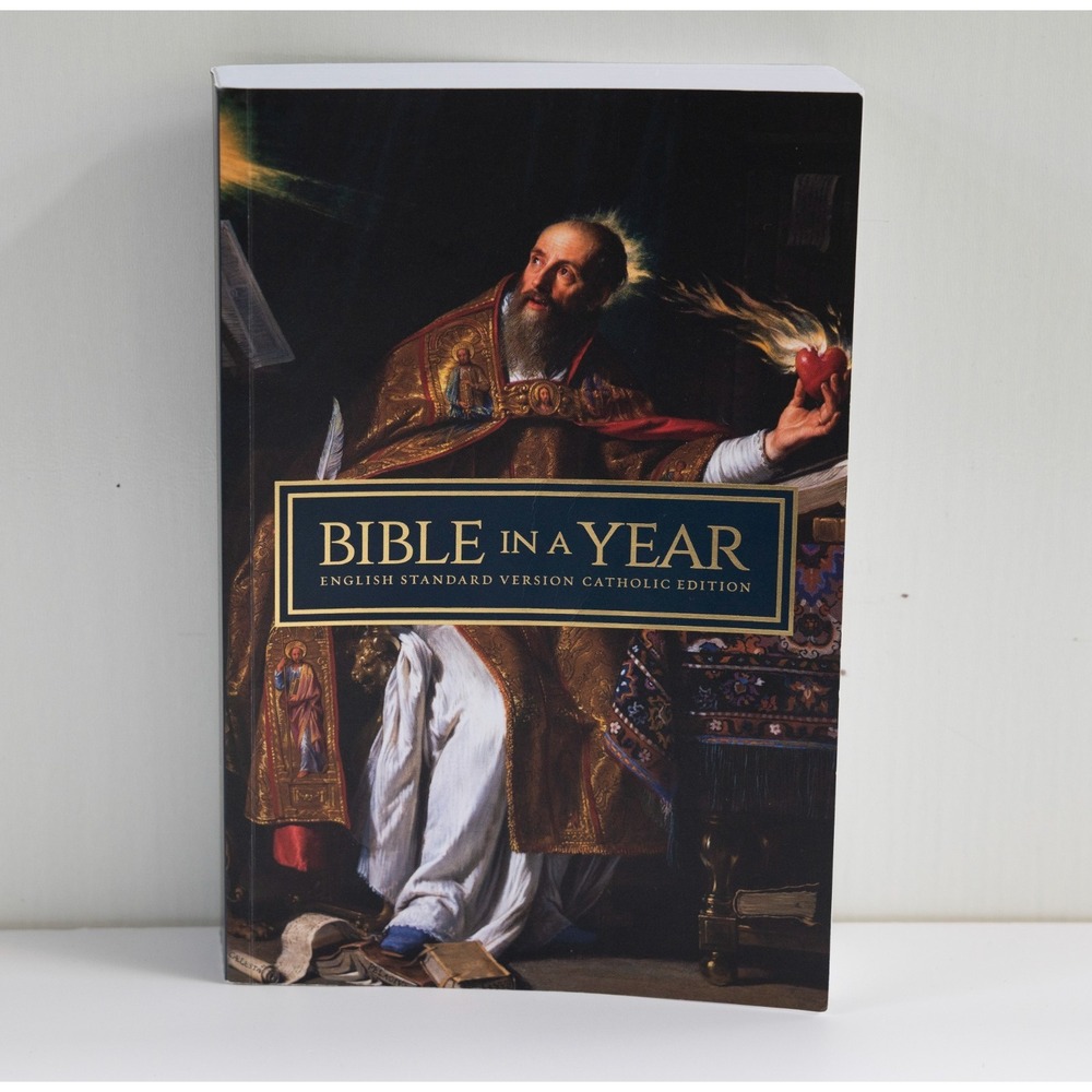 Augustine Institute Bible in a Year Catholic ESV Paperback Good Daily Reading